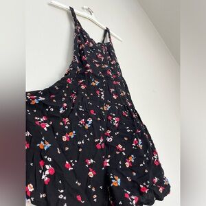 Free People Sweet in The Streets Overall Shorts